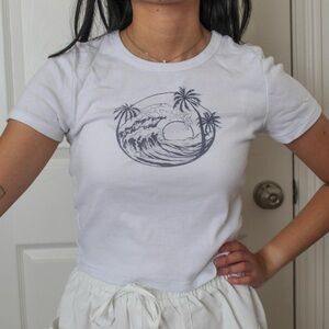 American Eagle Outfitters White Tee